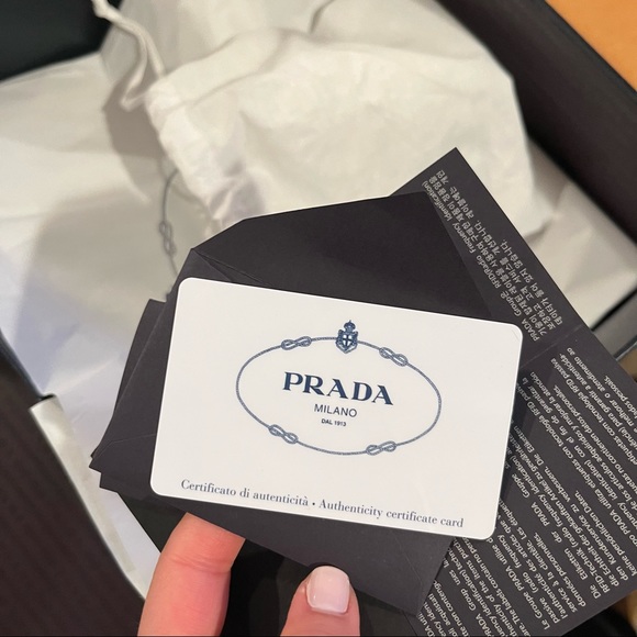 Rare Authentic Prada Re Edition Fiordaliso Blue - Picture 4 of 6